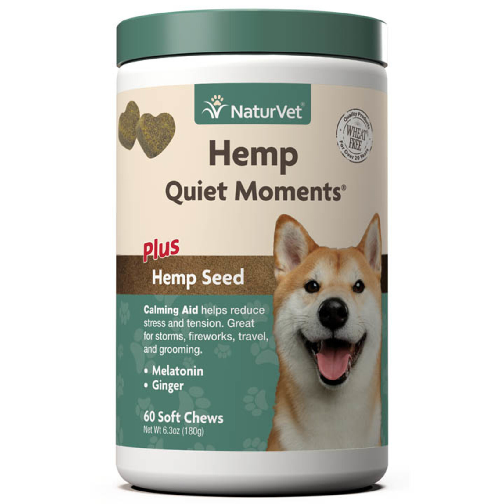 Naturvet NATURVET HEMP QUIET MOMENTS SOFT CHEWS 60CT