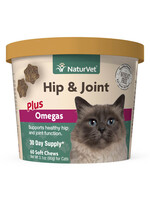 Naturvet NATURVET HIP & JOINT PLUS OMEGA CAT 60CT