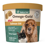 Naturvet NATURVET OMEGA GOLD PLUS SALMON OIL 90CT