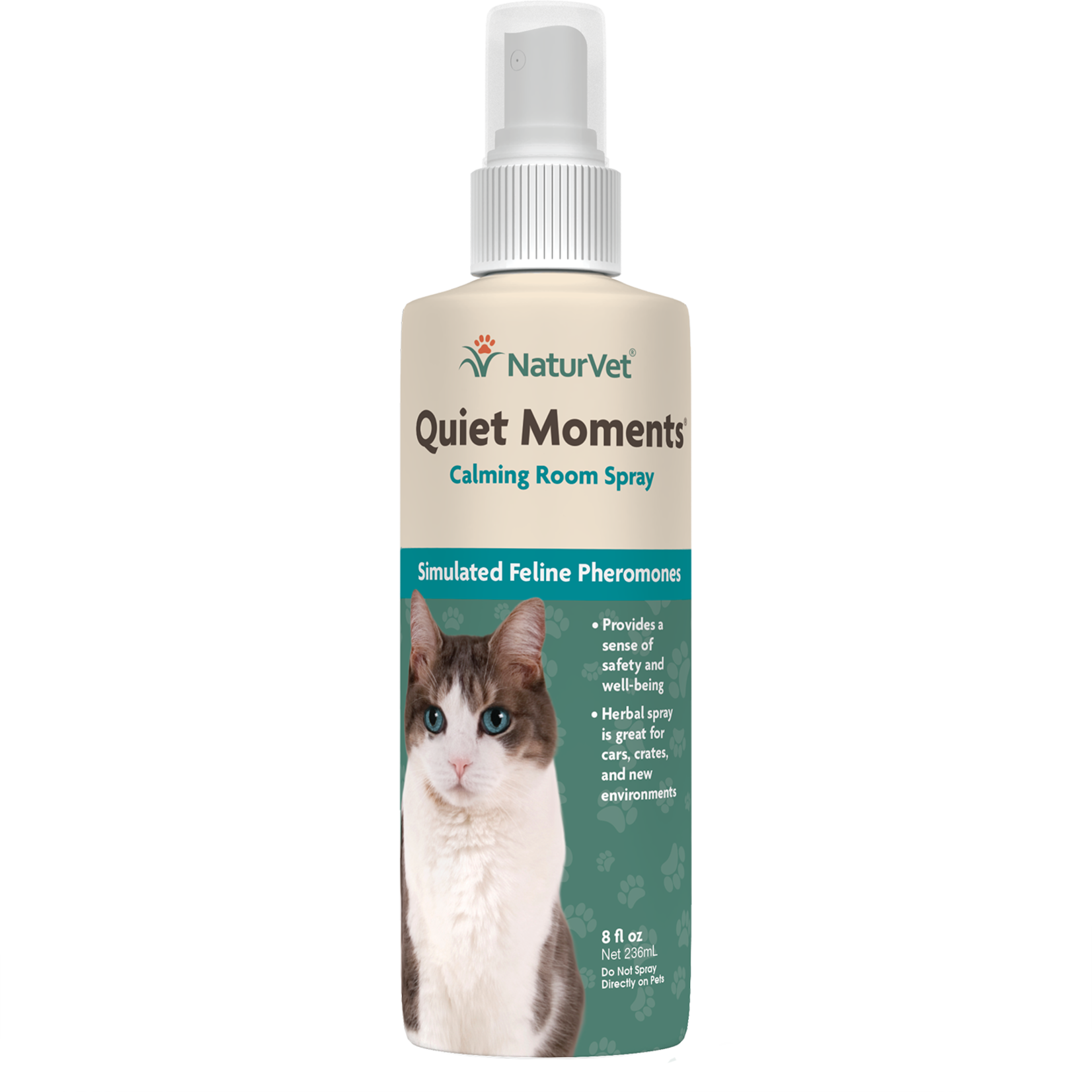 Naturvet NATURVET QUIET MOMENTS CALMING SPRAY CAT 8OZ