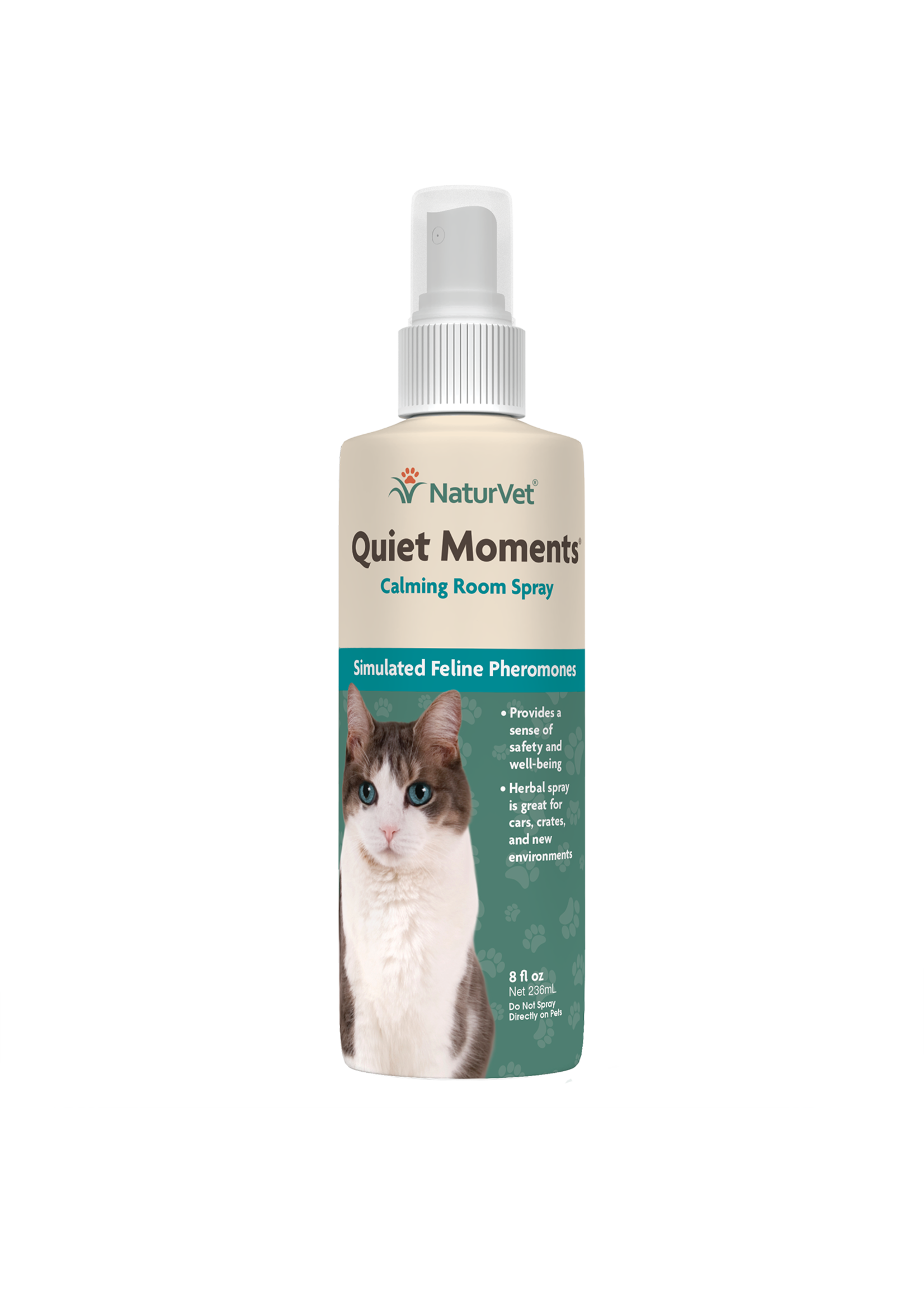 Naturvet NATURVET QUIET MOMENTS CALMING SPRAY CAT 8OZ