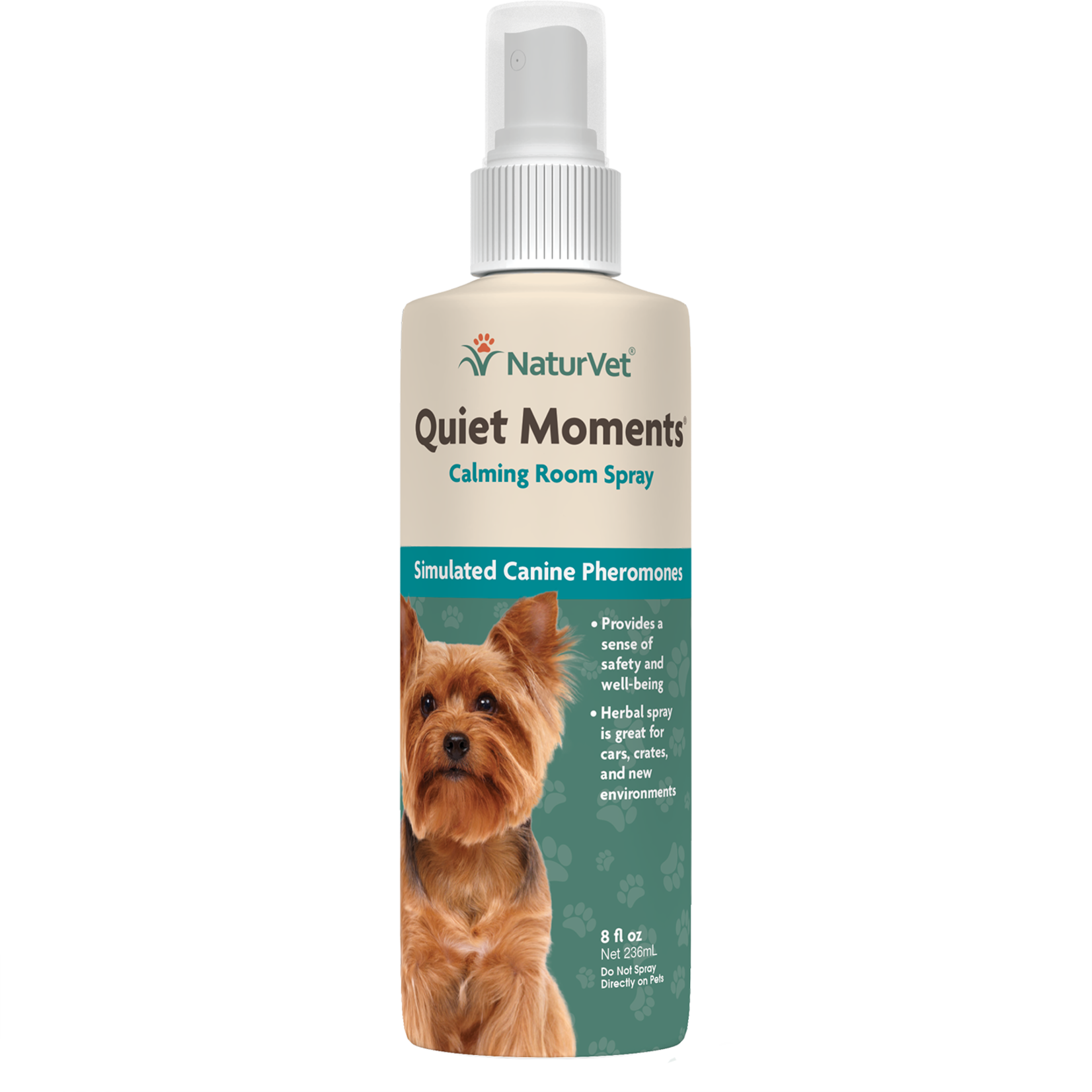 Naturvet NaturVet Quiet Moments Herbal Calming Spray Canine - 8 oz