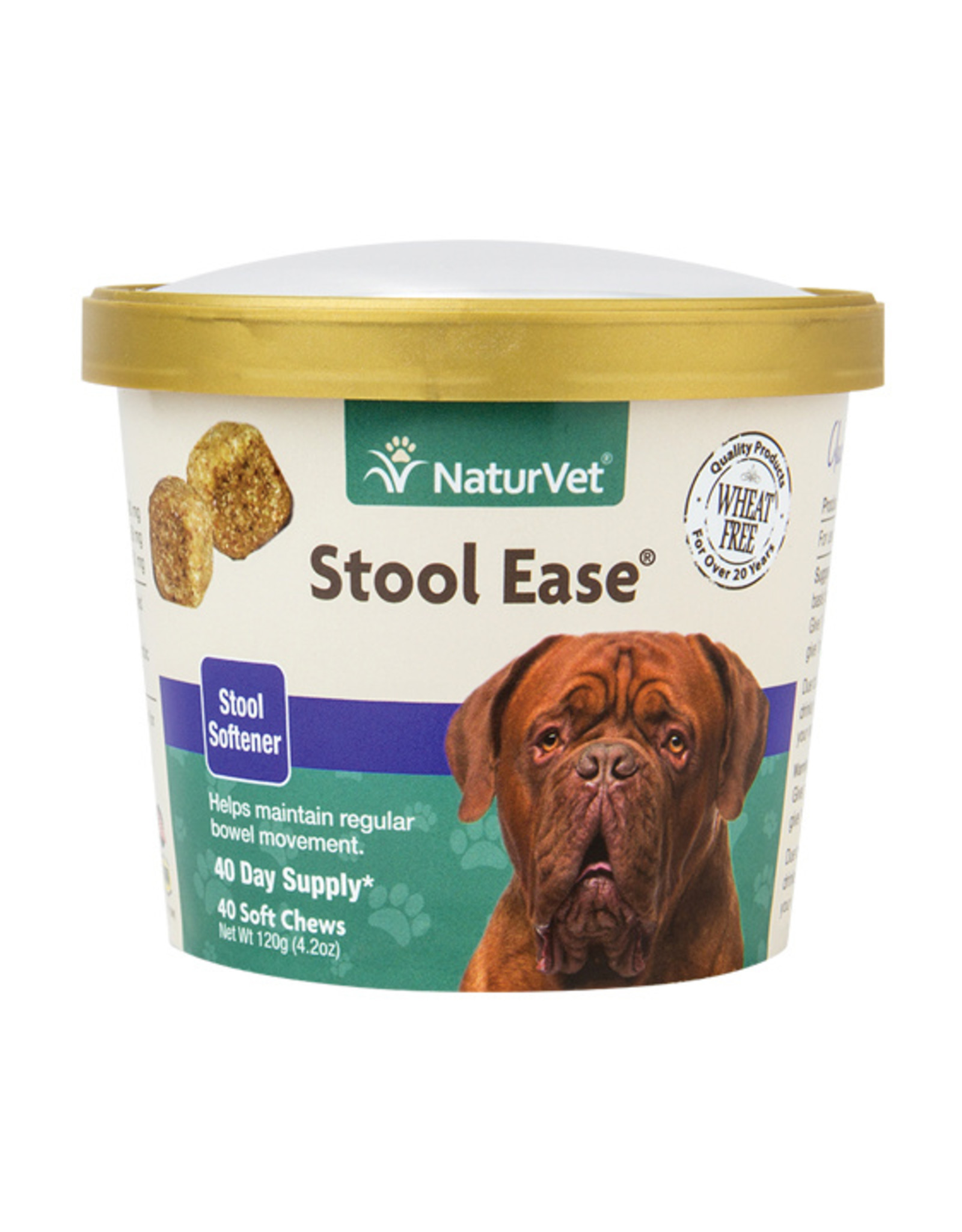 NATURVET NATURVET STOOL EASE 40CT