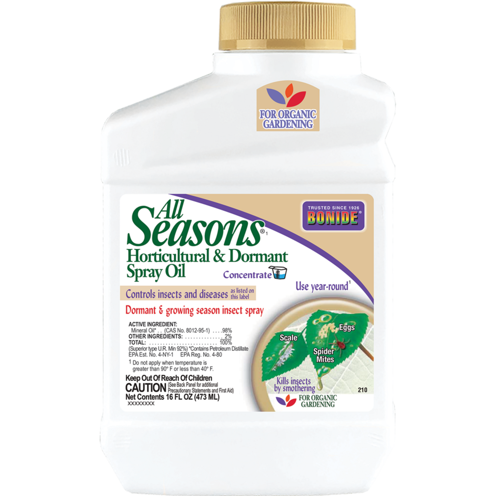 BONIDE ALL SEASONS SPRAY OIL 16OZ