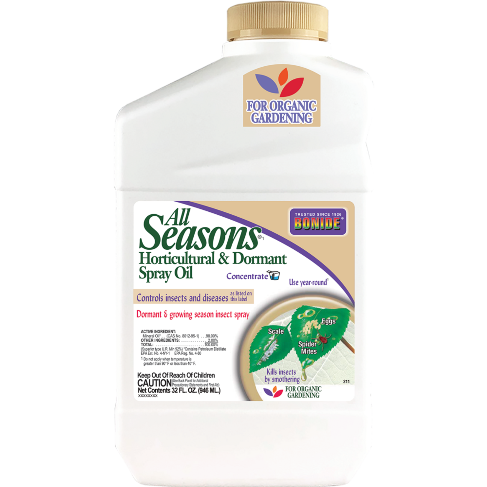 BONIDE ALL SEASONS SPRAY OIL 32OZ