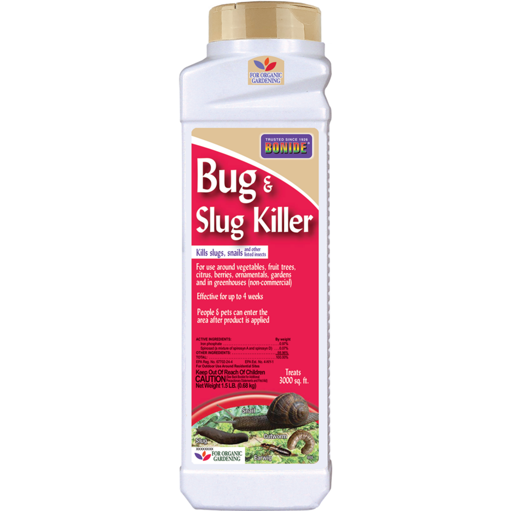 BONIDE BUG & SLUG KILLER 1.5LBS