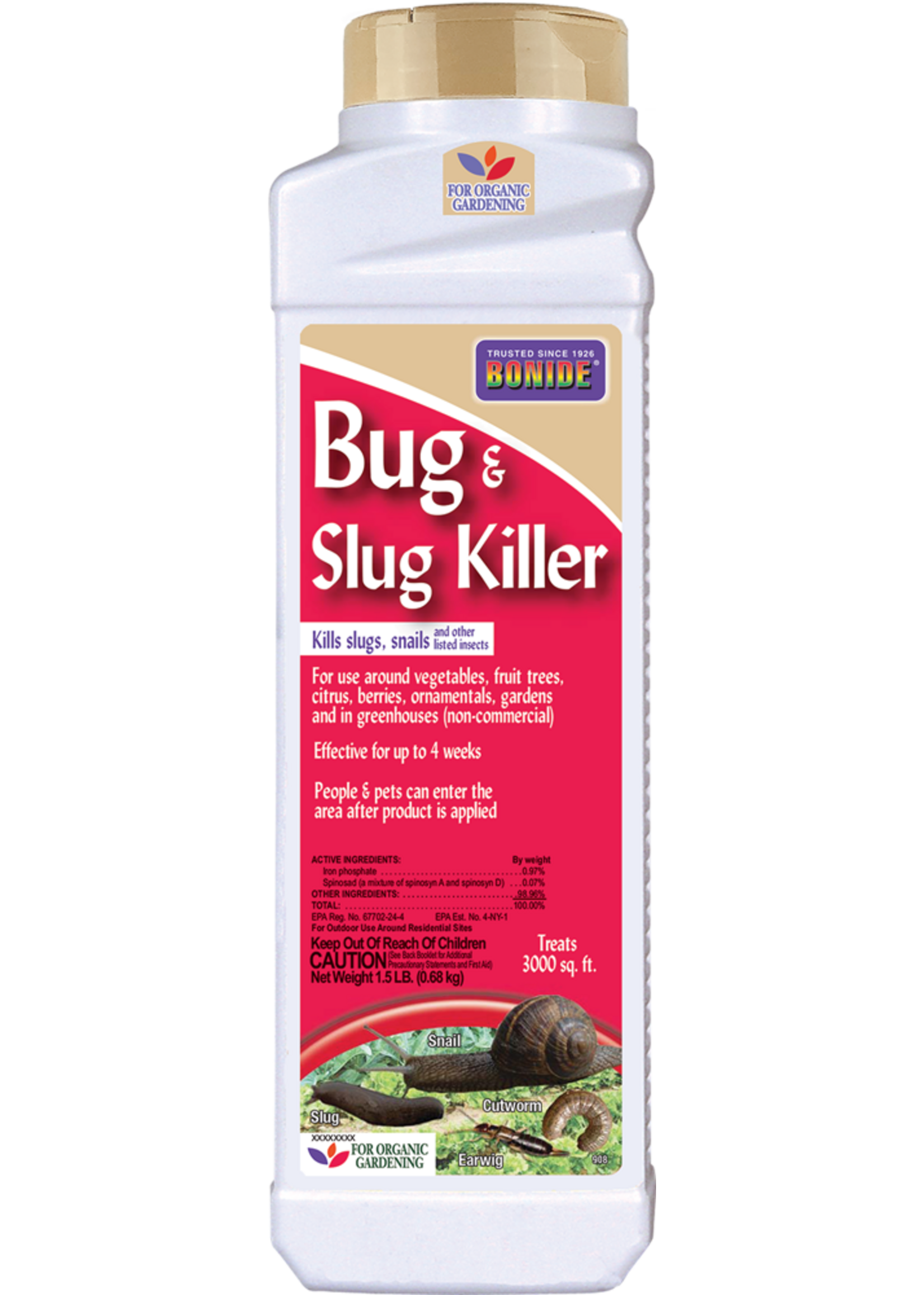 BONIDE BUG & SLUG KILLER 1.5LBS