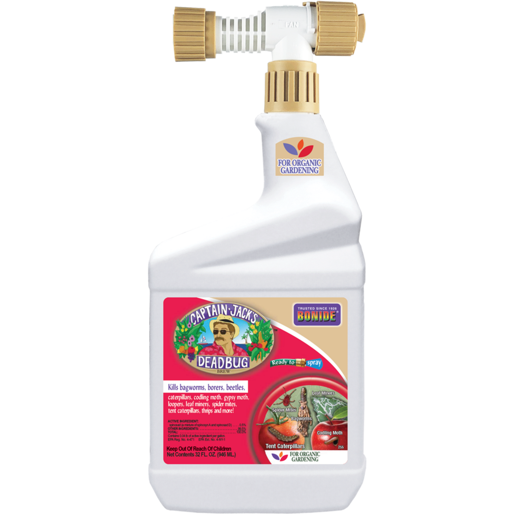BONIDE CAPTAIN JACK'S DEADBUG BREW (READY TO SPRAY) QT 32OZ