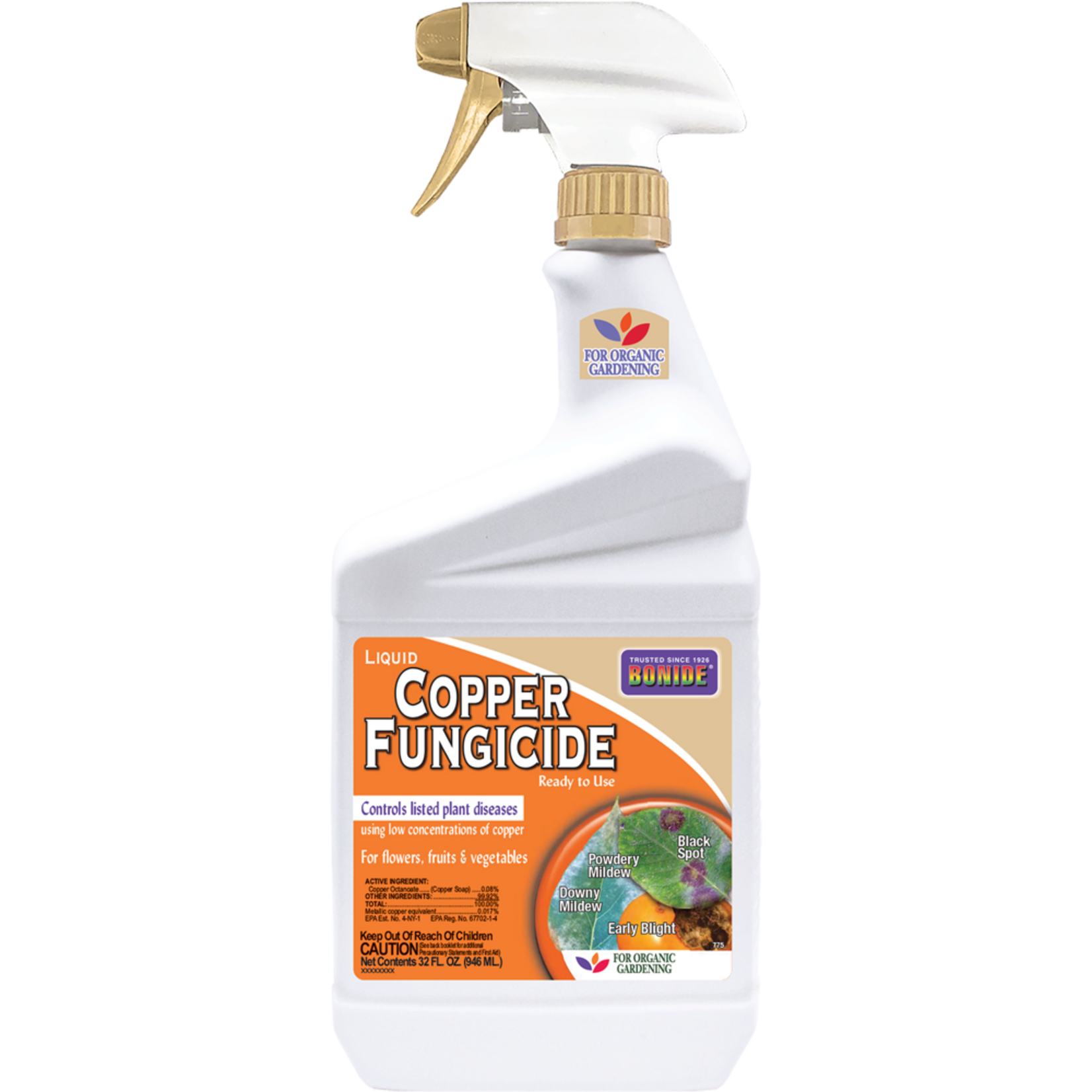 BONIDE COPPER FUNGICIDE (READY TO USE) QT 32OZ