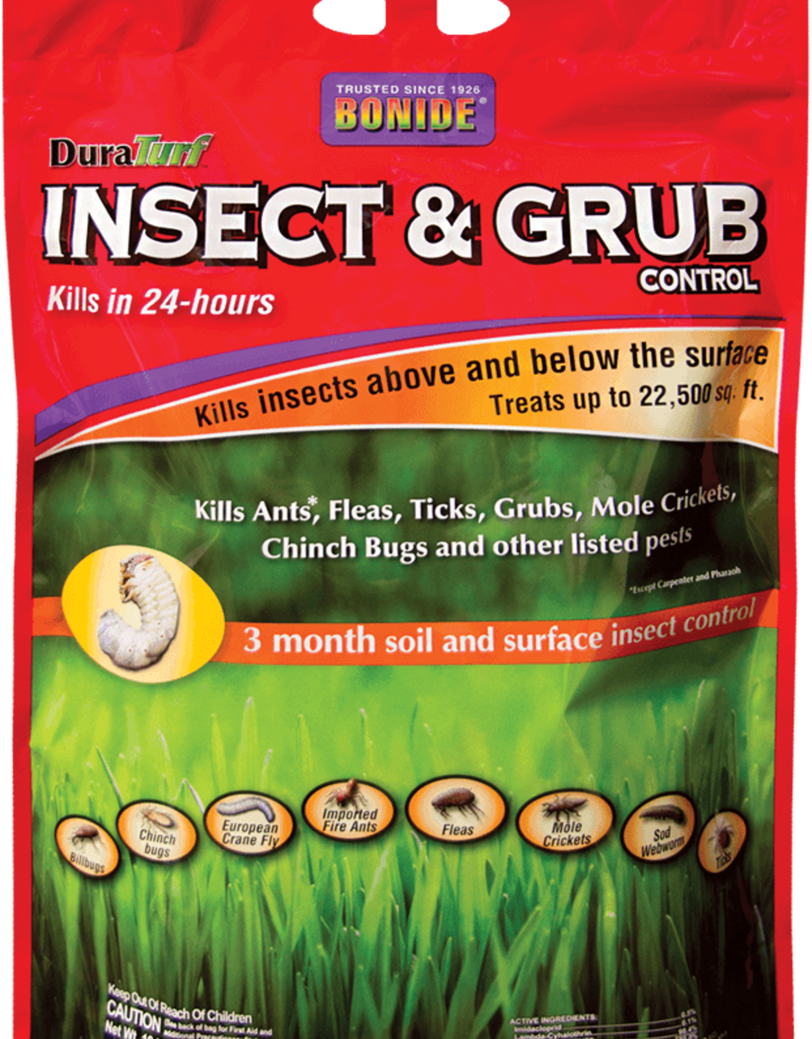 BONIDE INSECT & GRUB CONTROL DURATURF 18LBS