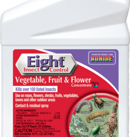 BONIDE EIGHT INSECT CONTROL VEGETABLE/FRUIT/FLOWER CONC 16OZ