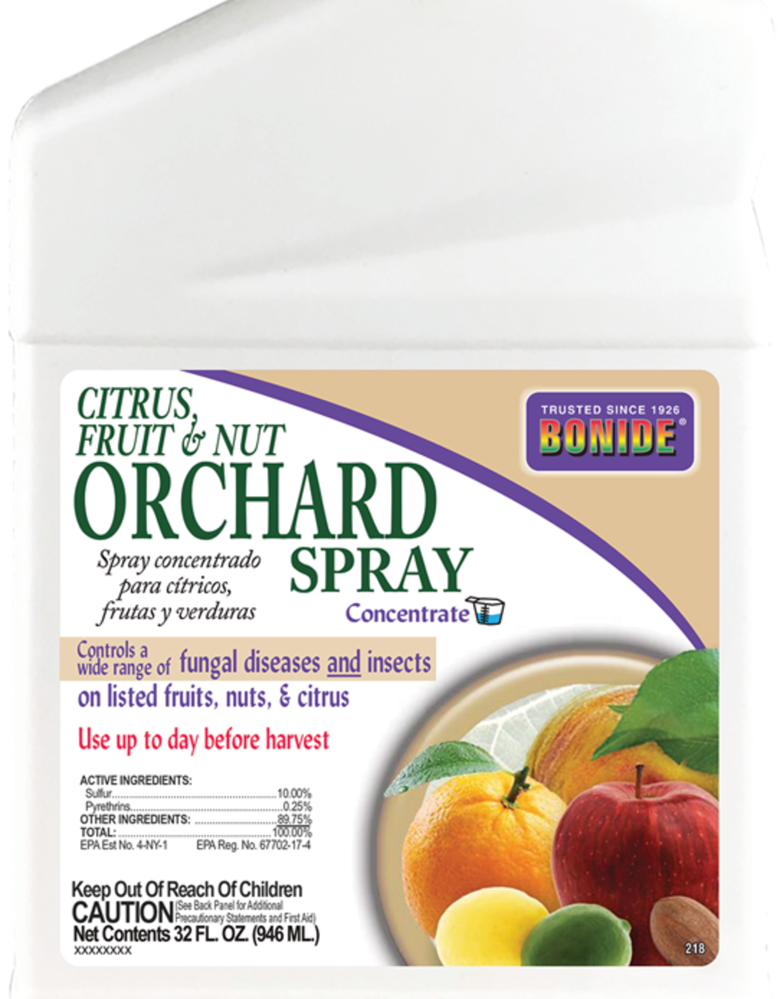 BONIDE CITRUS FRUIT & NUT ORCHARD SPRAY CONC 32OZ
