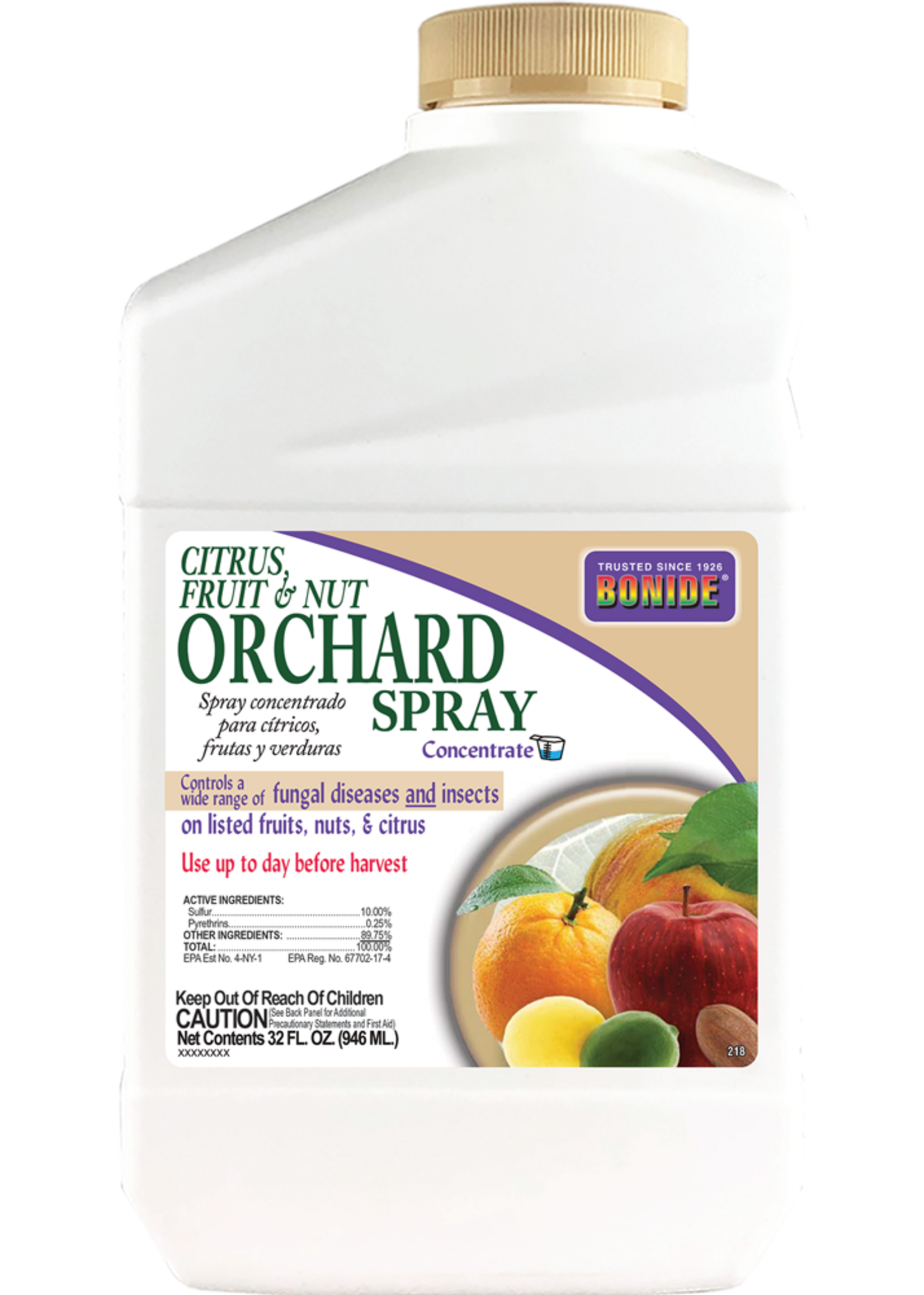 BONIDE CITRUS FRUIT & NUT ORCHARD SPRAY CONC 32OZ