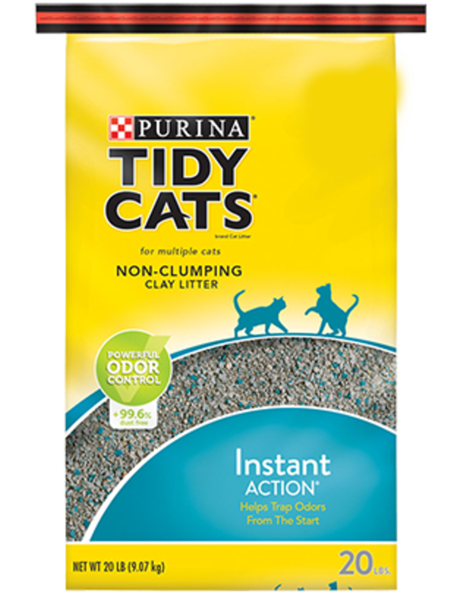 Nestle Purina TIDY CATS LITTER INSTANT ACTION BLUE BAG 20LBS