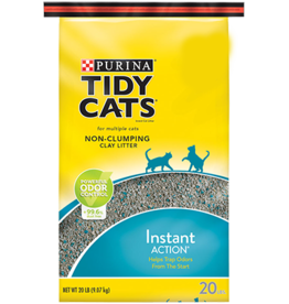 Nestle Purina TIDY CATS LITTER INSTANT ACTION BLUE BAG 20LBS