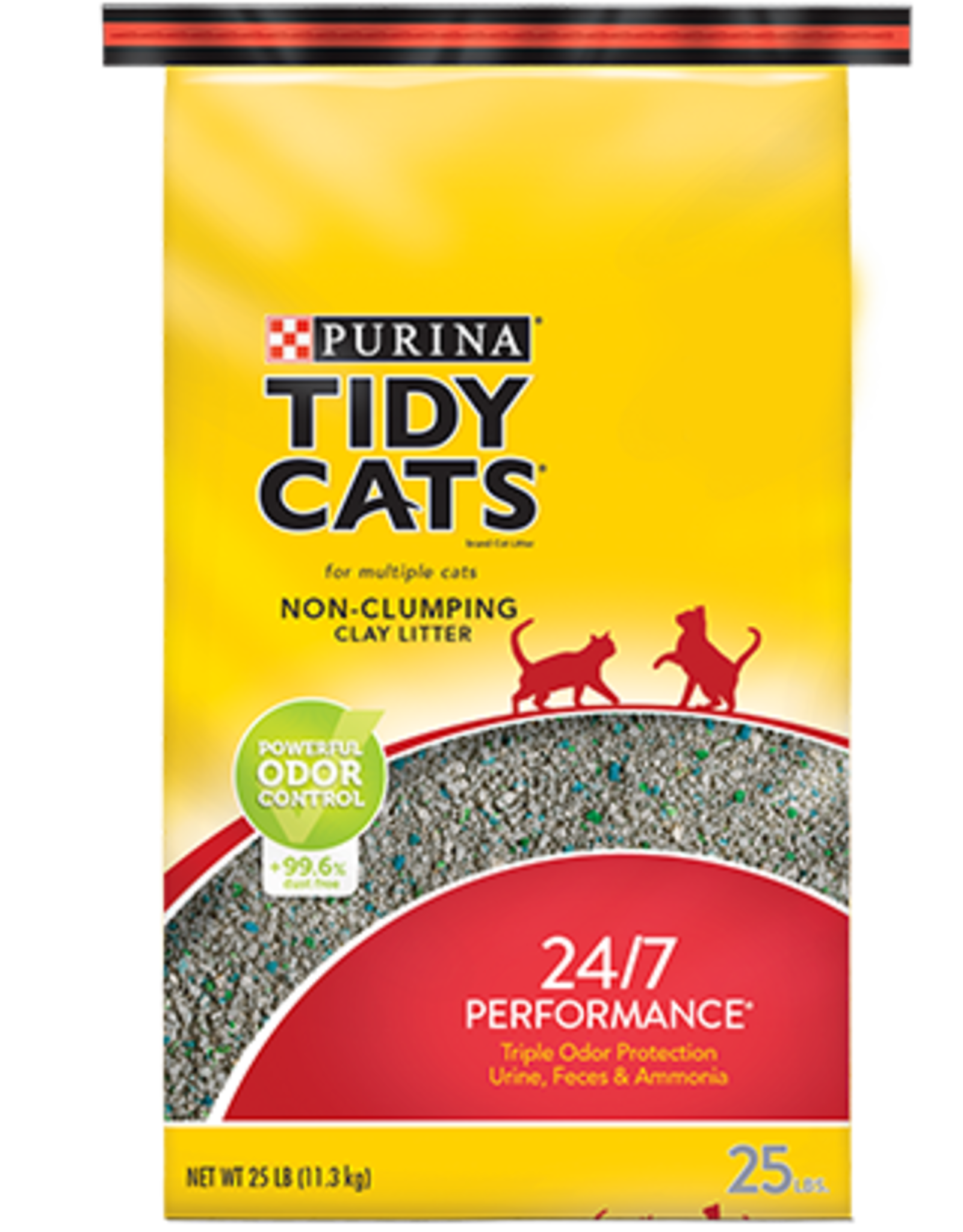 Nestle Purina TIDY CATS LITTER 24/7 PERFORMANCE RED BAG 40LBS