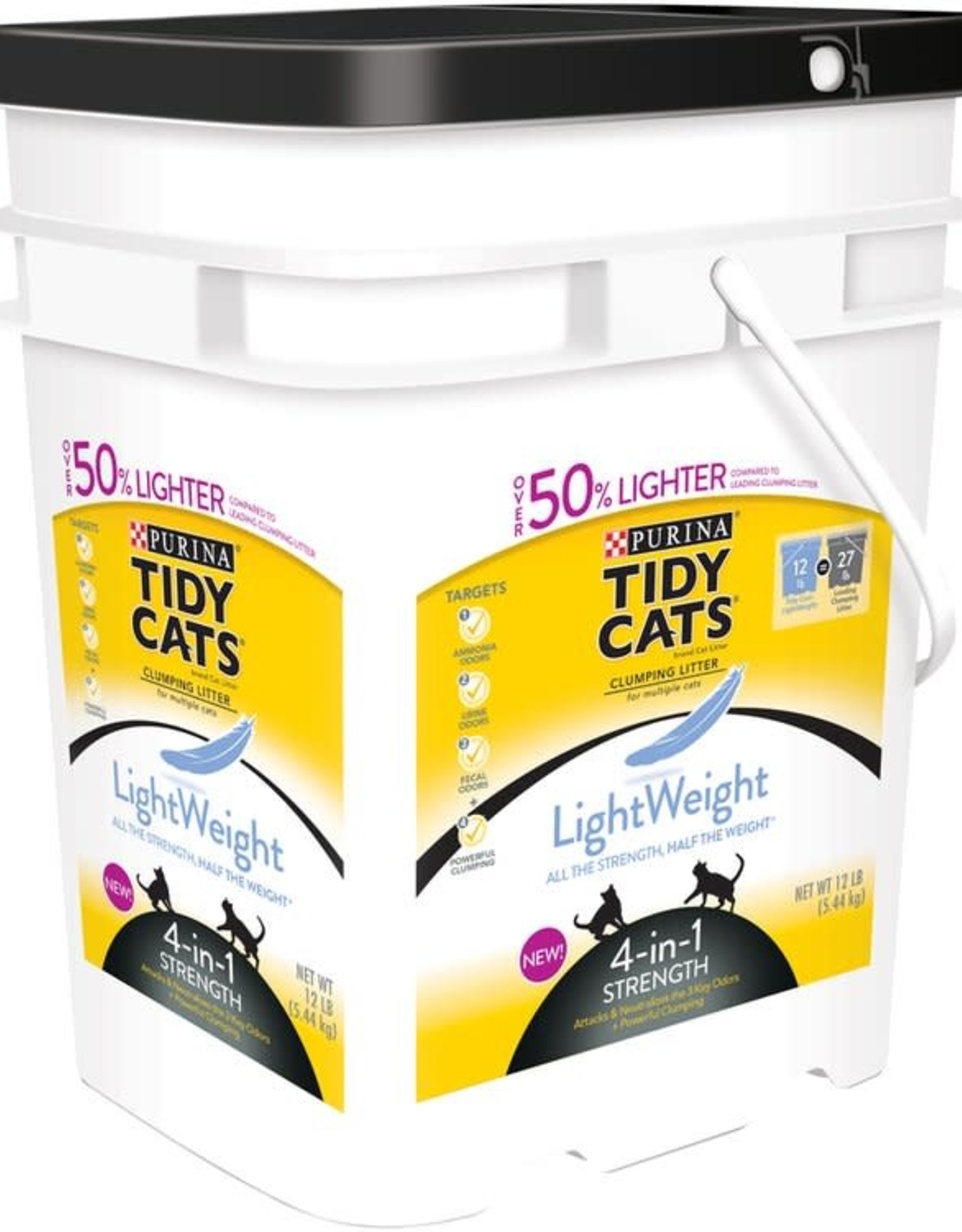 Nestle Purina TIDY CATS LITTER LIGHTWEIGHT 4-IN-1 STRENGTH 17LBS