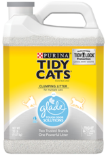 Nestle Purina TIDY CATS LITTER GLADE ODOR SOLUTION SCOOP JUG 20LBS
