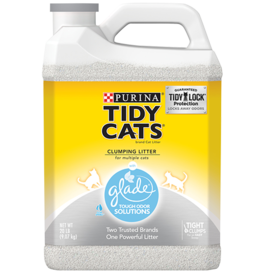 NESTLE PURINA PETCARE TIDY CATS LITTER GLADE ODOR SOLUTION SCOOP JUG 20LBS