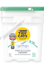 NESTLE PURINA PETCARE TIDY CATS LITTER FREE & CLEAN UNSCENTED LIGHTWEIGHT PAIL 17LBS