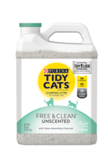 NESTLE PURINA PETCARE TIDY CATS LITTER FREE & CLEAN UNSCENTED JUG 20LBS