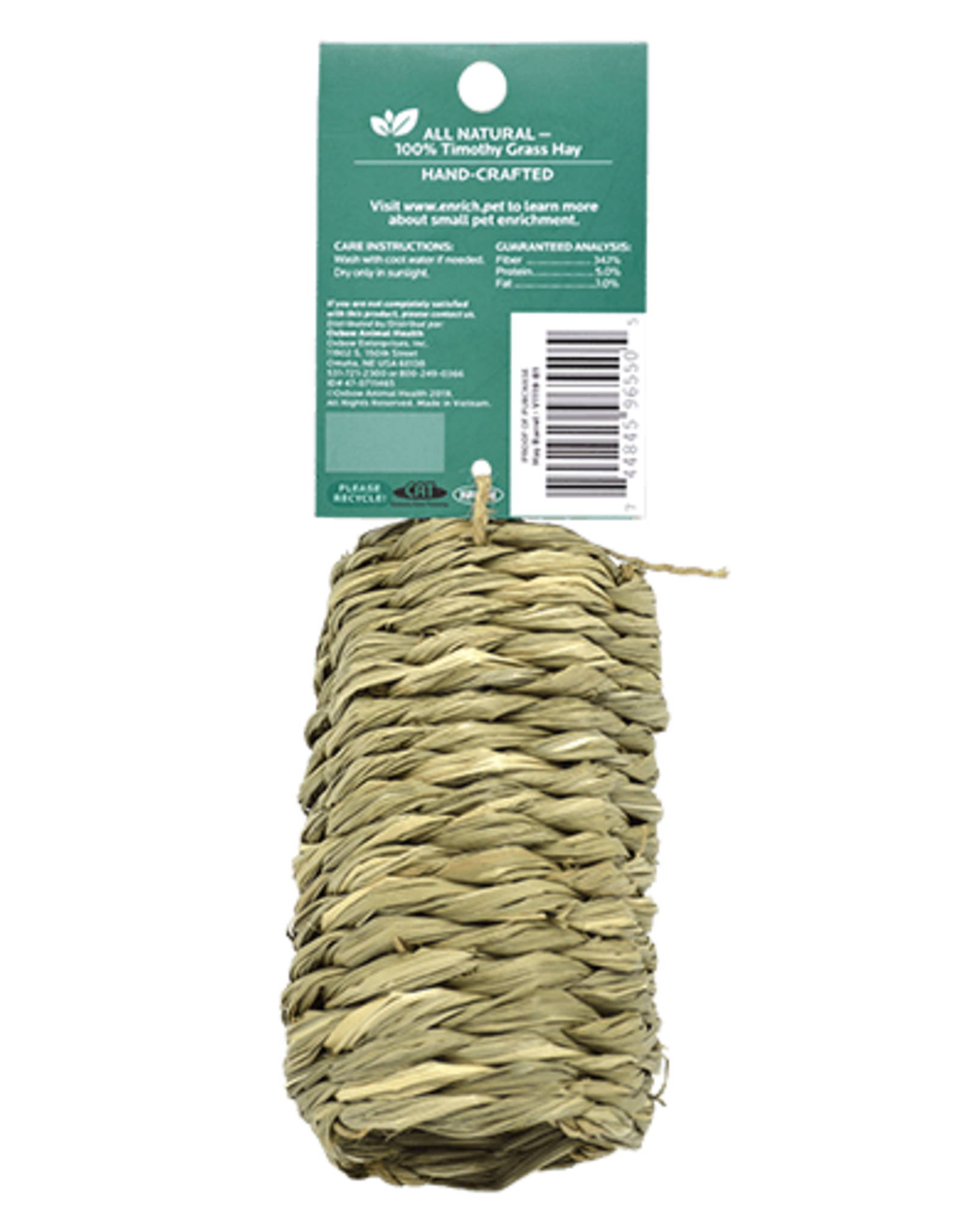 OXBOW PET PRODUCTS OXBOW TIMOTHY HAY BARREL