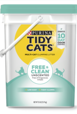 Nestle Purina TIDY CATS LITTER FREE & CLEAN UNSCENTED 35LBS