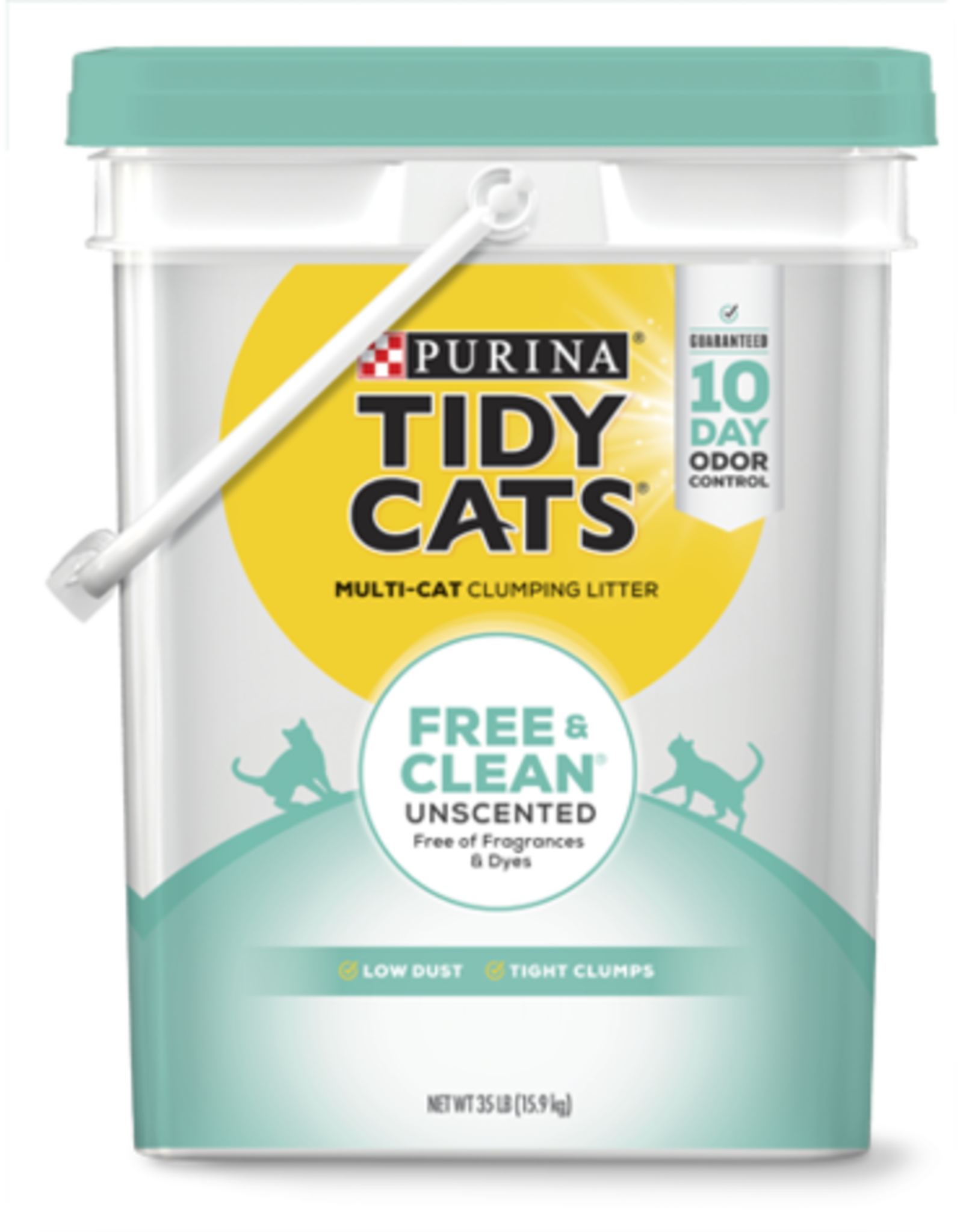 Nestle Purina TIDY CATS LITTER FREE & CLEAN UNSCENTED 35LBS