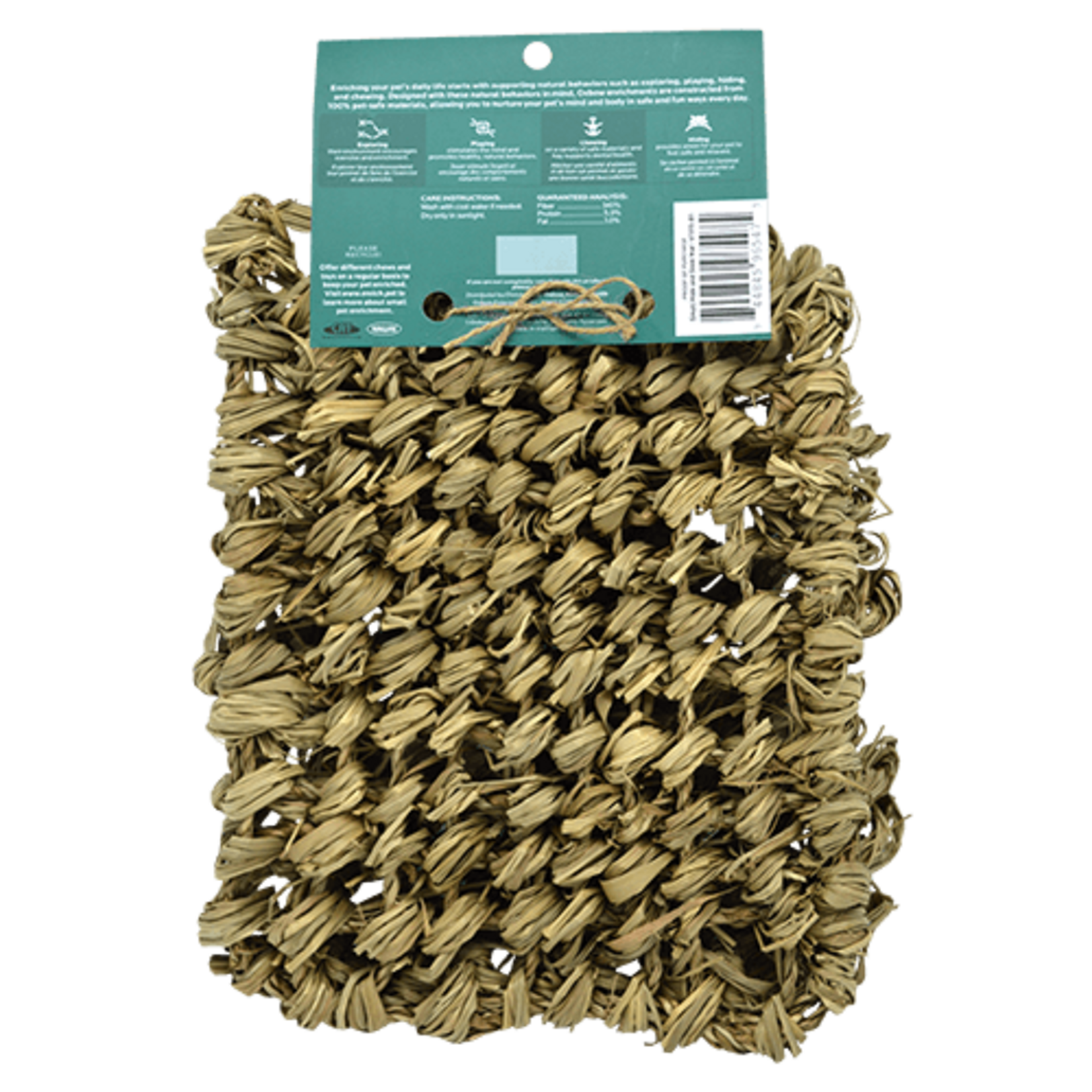 Oxbow Oxbow Timothy Club Hide & Seek Mat for Rat, 2.75" L X 7.5" W X 14" H, Small