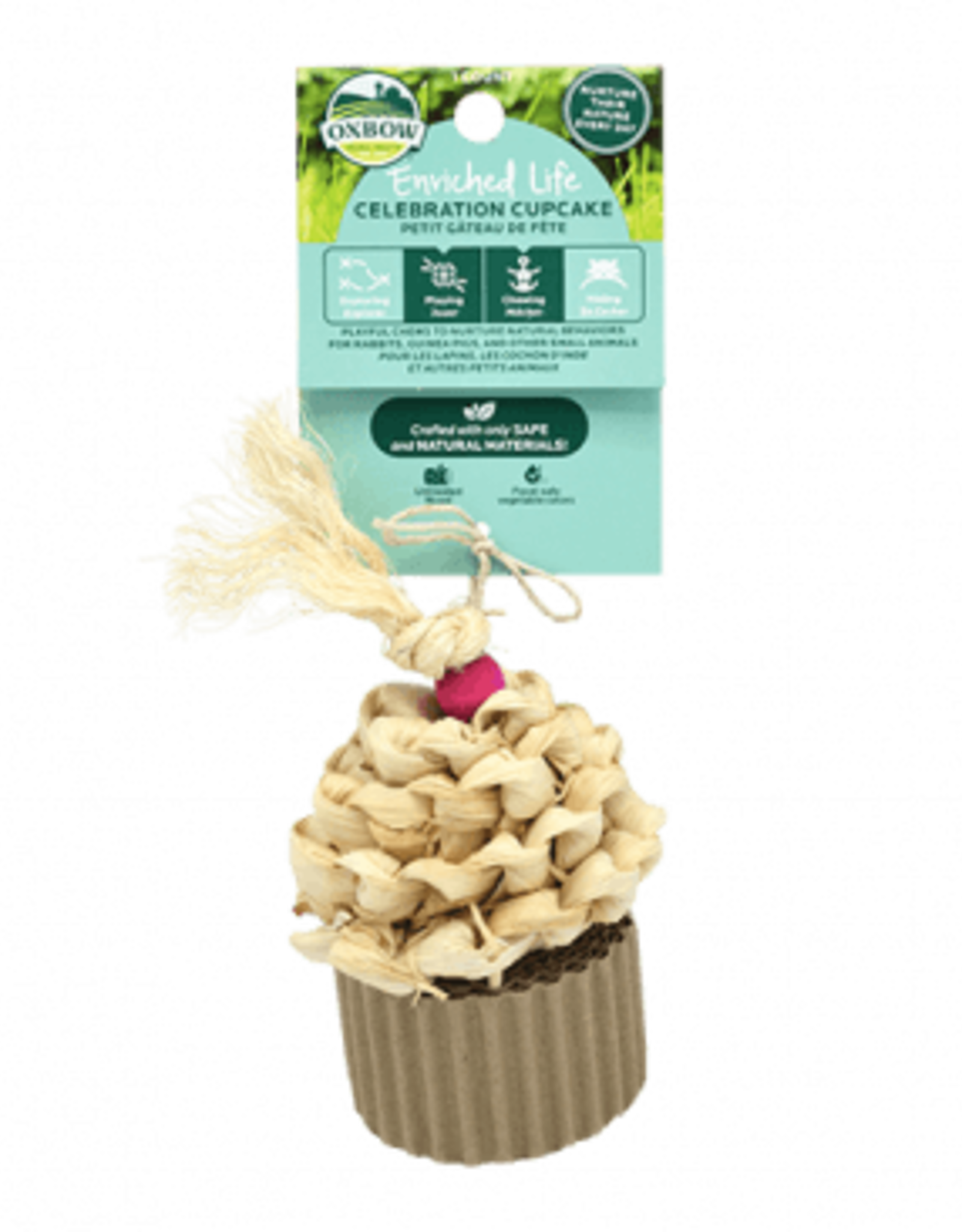 Oxbow Oxbow Enriched Life Celebration Cupcake Enrichment Toy For Small Animals