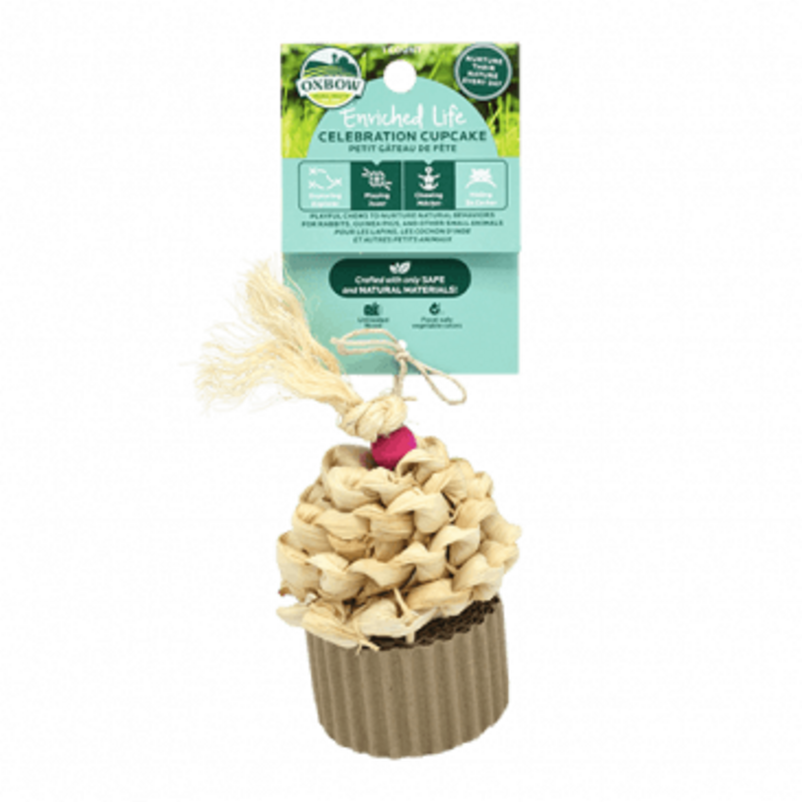 Oxbow Oxbow Enriched Life Celebration Cupcake Enrichment Toy For Small Animals
