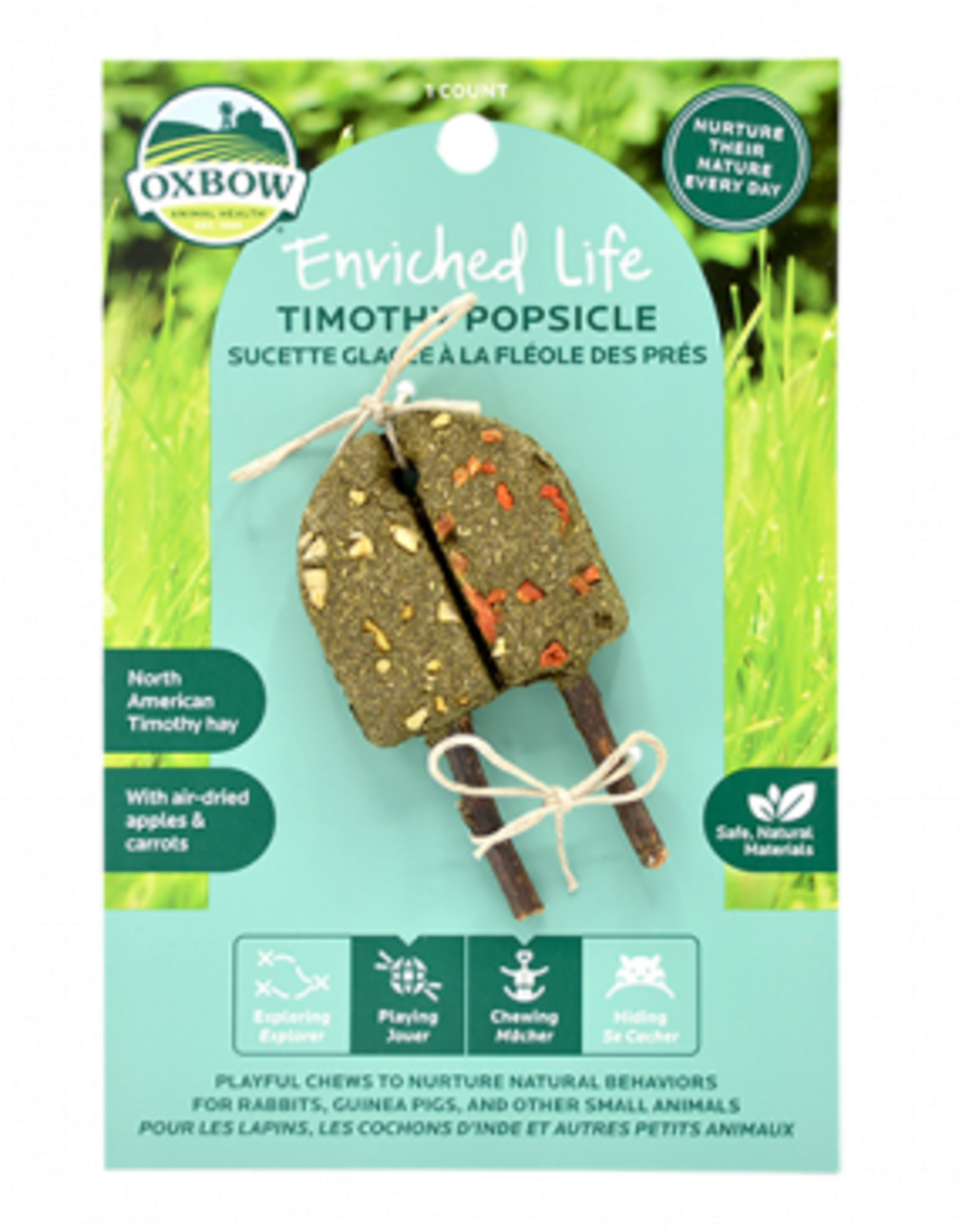 OXBOW PET PRODUCTS OXBOW TOY TIMOTHY POPSICLE