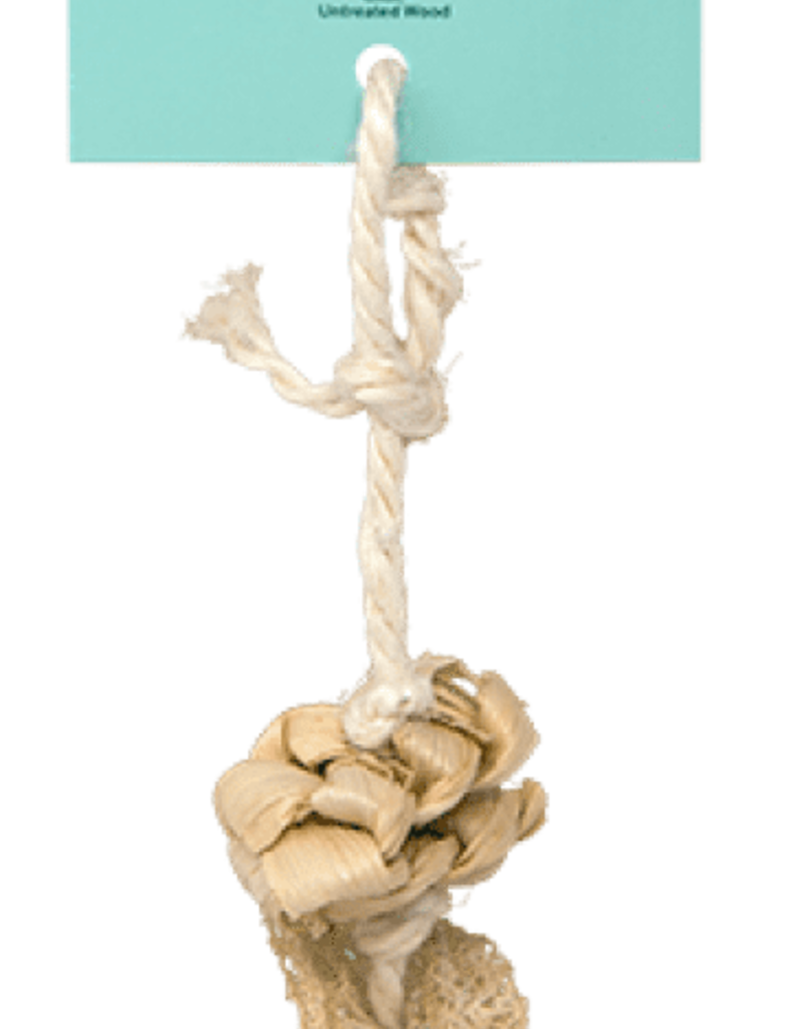 Oxbow OXBOW TOY NATURAL PLAY DANGLY W/ SM RATTAN BALL