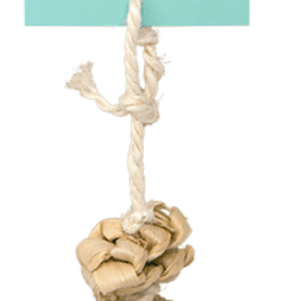 Oxbow OXBOW TOY NATURAL PLAY DANGLY W/ SM RATTAN BALL