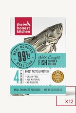 THE HONEST KITCHEN HONEST KITCHEN DOG BOOSTER SALMON & POLLOCK MEAL 5.5OZ BOX OF 12