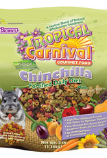 Brown's BROWN'S TROPICAL CARNIVAL NATURAL CHINCHILLA 3LBS
