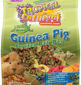 F.M. BROWN'S SONS, INC. BROWN'S TROPICAL CARNIVAL NATURAL GUINEA PIG 4LBS