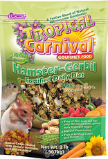 F.M. BROWN'S SONS, INC. BROWN'S TROPICAL CARNIVAL NATURAL HAMSTER AND GERBIL 2LBS