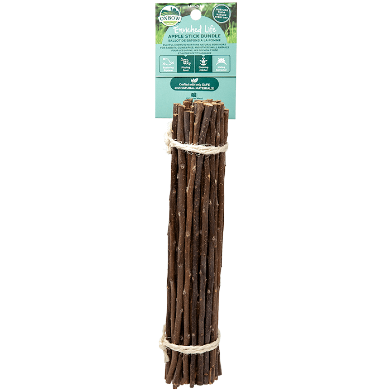 Oxbow Oxbow Enriched Life Apple Stick Bundle for Small Animals