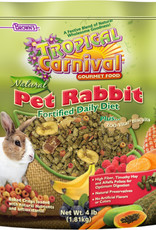 F.M. BROWN'S SONS, INC. BROWN'S TROPICAL CARNIVAL NATURAL RABBIT 4LBS