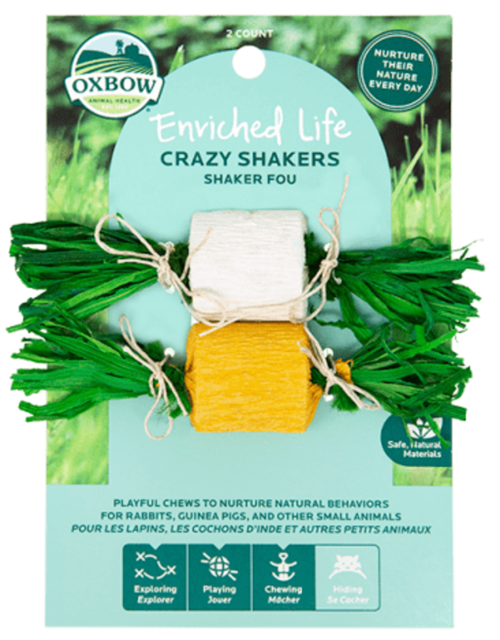OXBOW PET PRODUCTS OXBOW TOY CRAZY SHAKERS