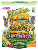Brown's BROWN'S TROPICAL CARNIVAL TIMOTHY HAY CRAVEABLES 24OZ