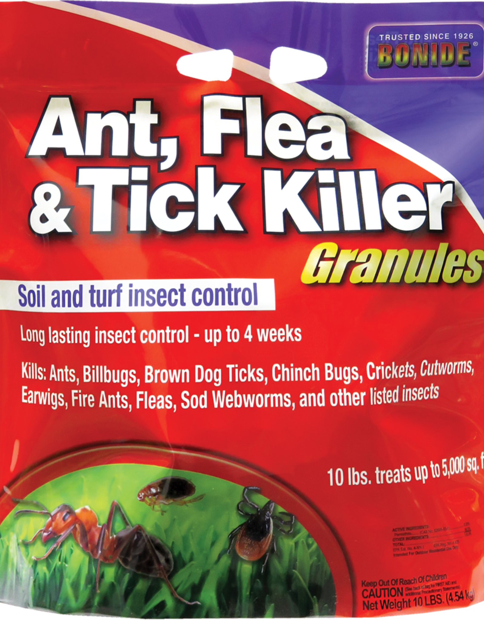 BONIDE ANT FLEA & TICK GRANULES 10LBS
