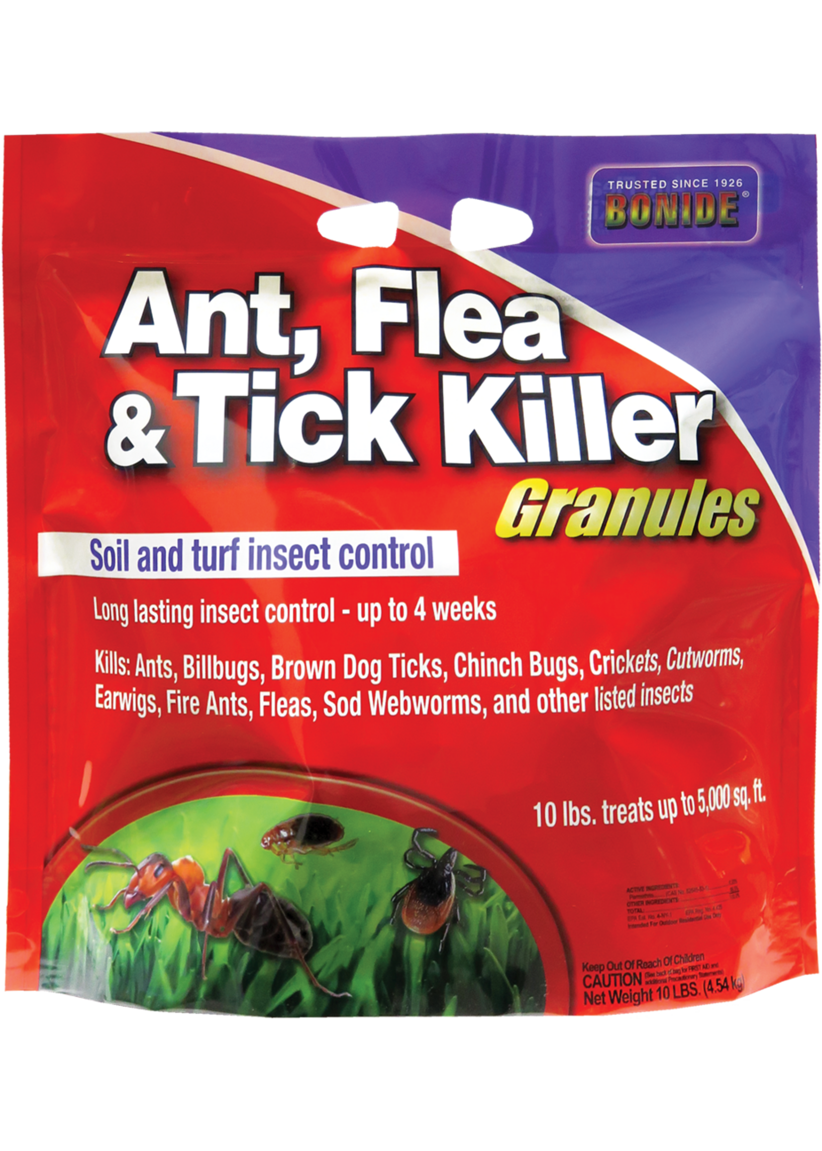 BONIDE ANT FLEA & TICK GRANULES 10LBS