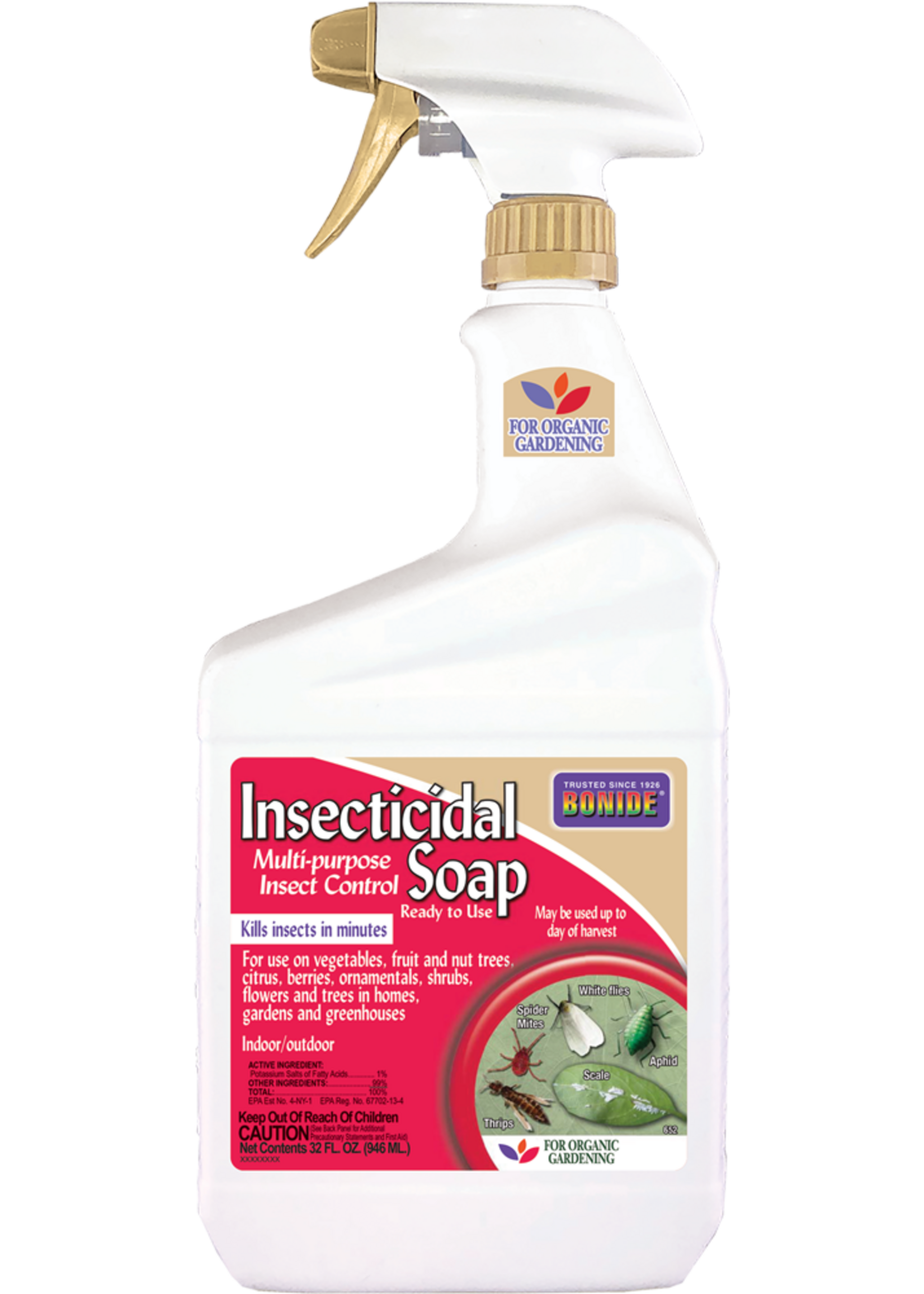 BONIDE INSECTICIDAL SOAP (READY TO USE) 32OZ