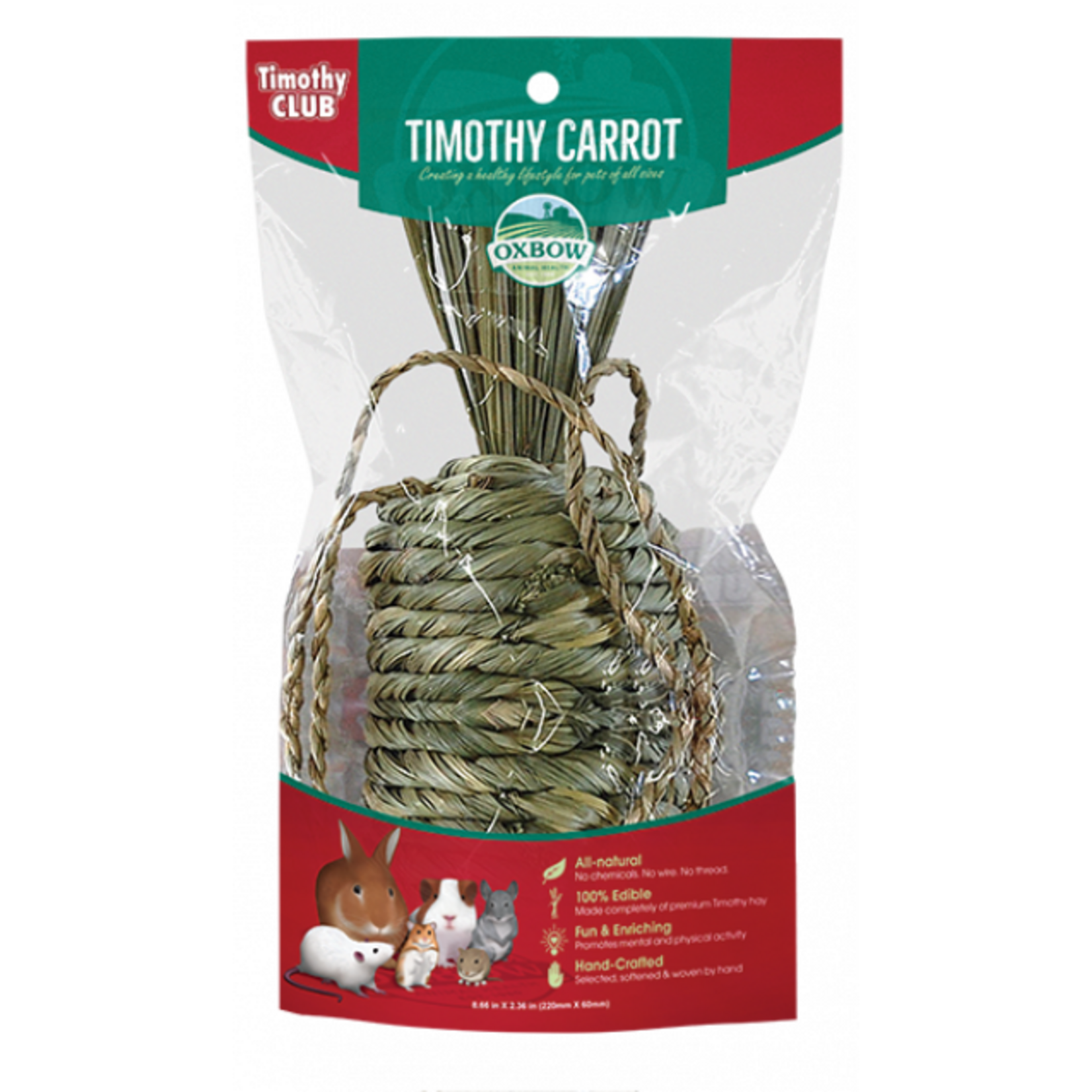 Oxbow Oxbow Timothy CLUB Carrot 220 X 60 mm