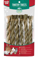 Oxbow Oxbow Timothy CLUB Timothy Hay Twists Small Animal Treat