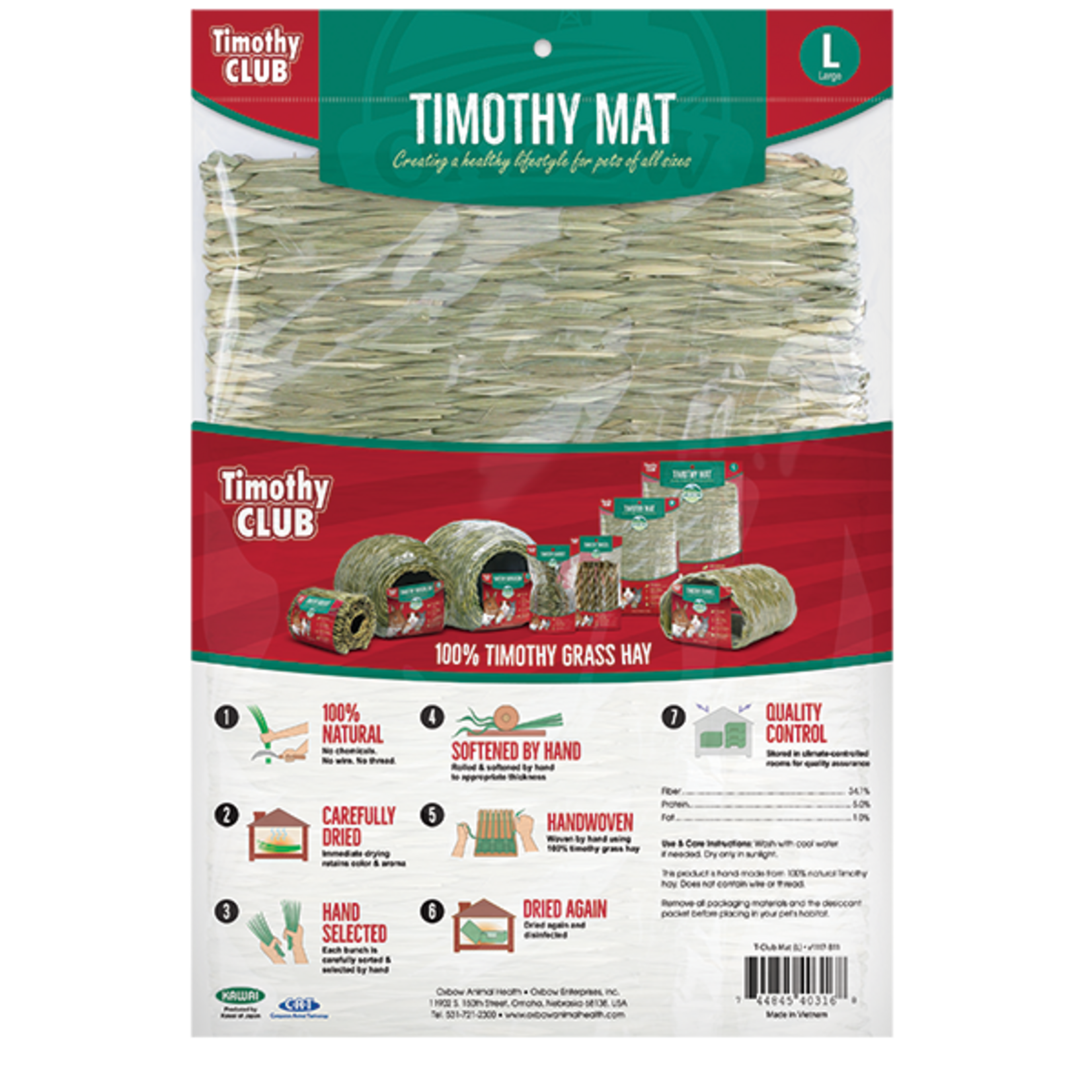 Oxbow OXBOW TIMOTHY MAT MEDIUM