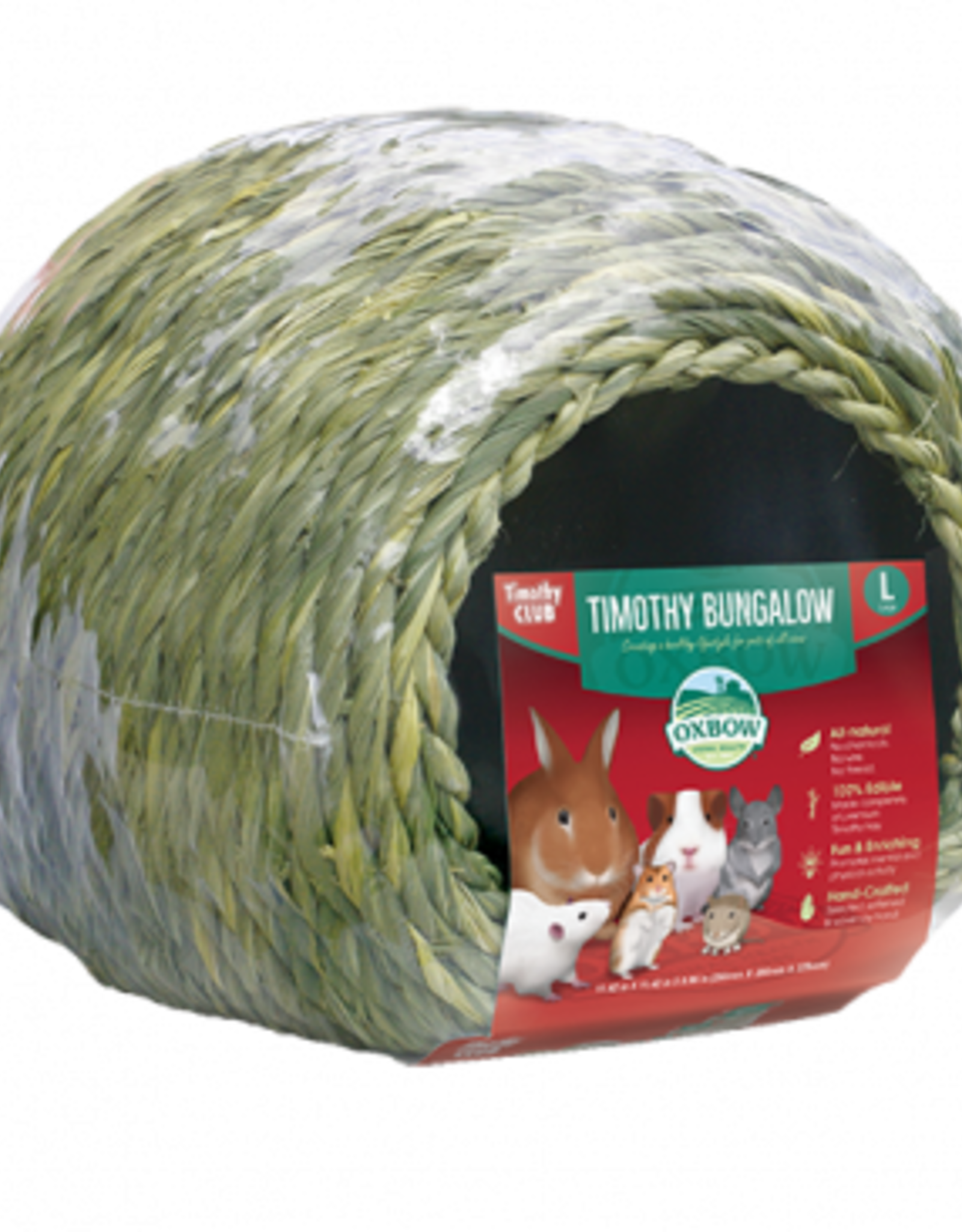 OXBOW PET PRODUCTS OXBOW TIMOTHY HAY BUNGALOW LARGE