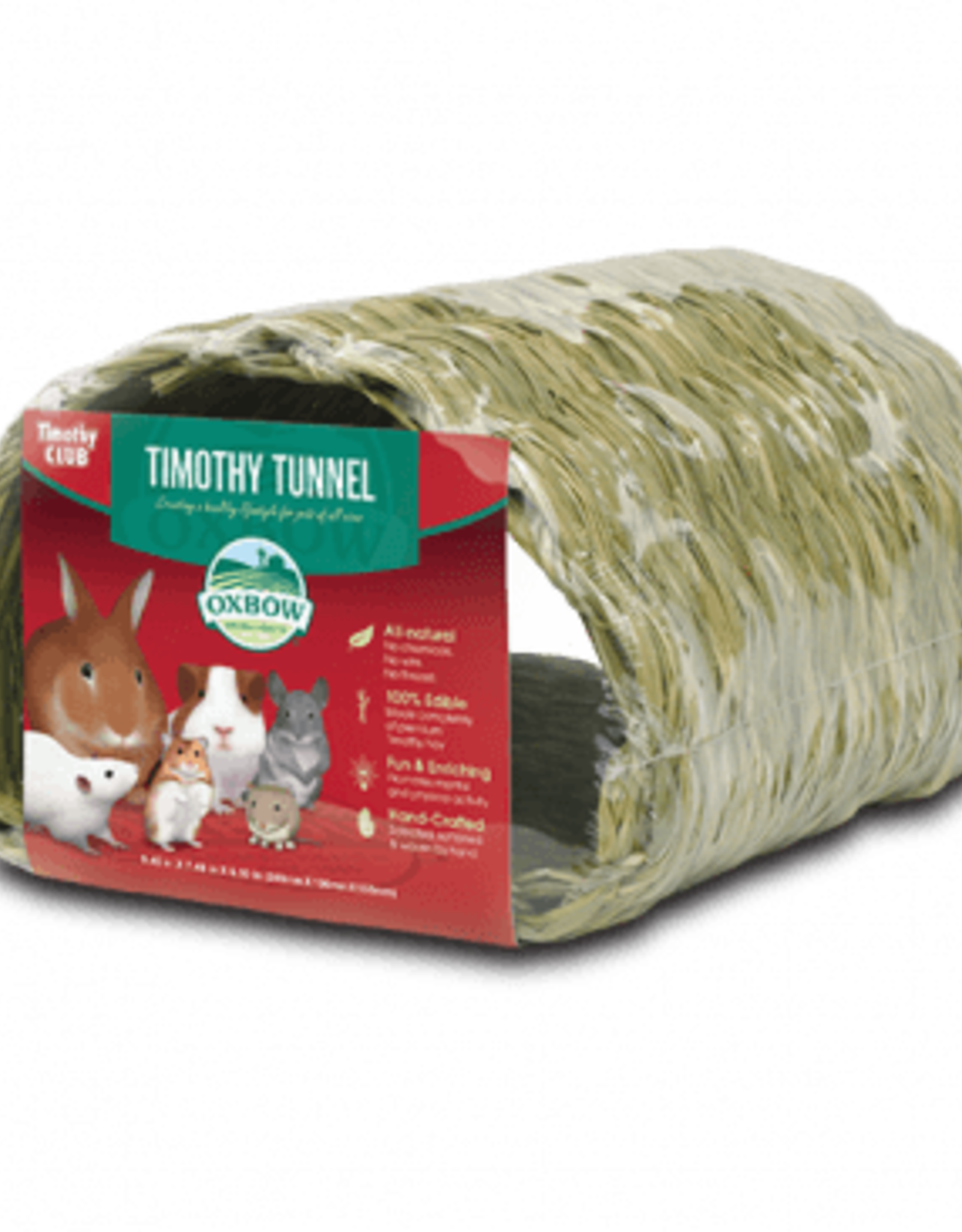 Oxbow Oxbow Animal Health Timothy CLUB Timothy Hay Small Animal Tunnel Tan